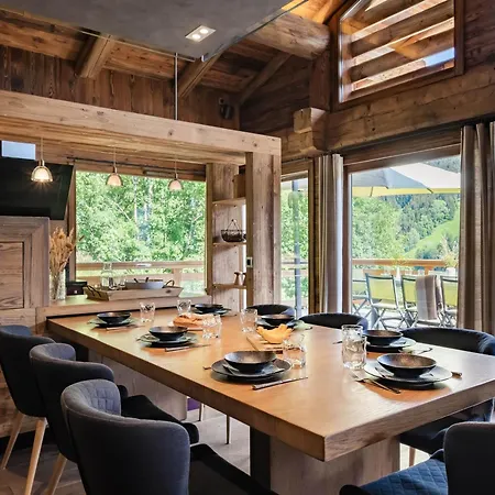 5★, 9 Pers., Spa, Cinéma, 4 Chambres, Navette 300 M - Fr-1-304-310 Chalet *